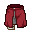 red kunoichi skirt